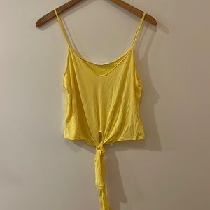 Lush yellow tank top- small